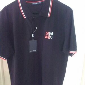 Psycho Bunny Black Polo Shirt